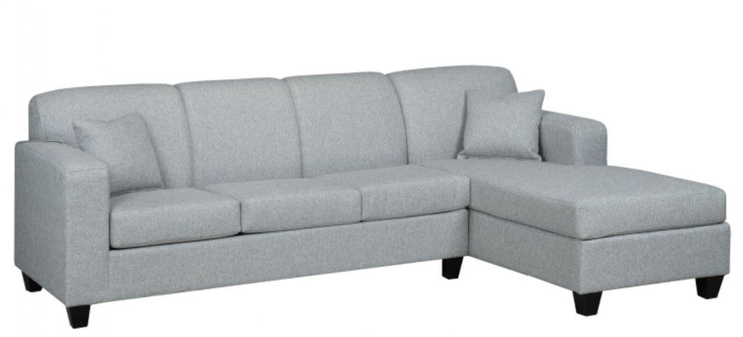 Solid Grey Sectional