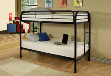 Load image into Gallery viewer, Metal Single/Single Bunk Bed
