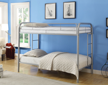 Load image into Gallery viewer, Metal Single/Single Bunk Bed
