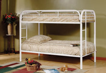 Load image into Gallery viewer, Metal Single/Single Bunk Bed
