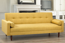 Load image into Gallery viewer, Yellow Sofa Bed
